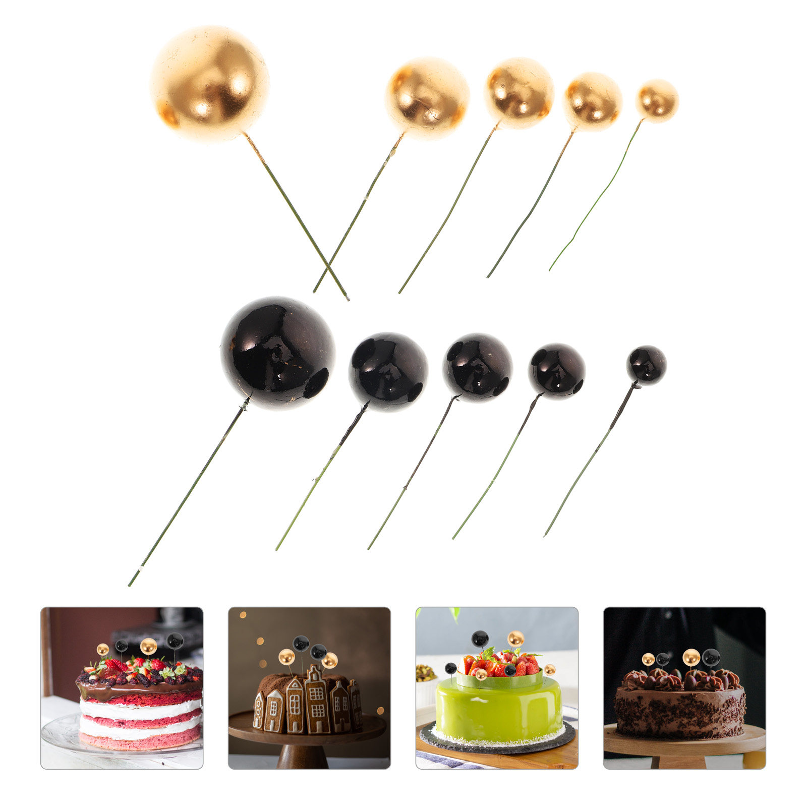 Wedding Decoration Supply - 60Pcs Premium Cake Decorating Supplies Cupcake