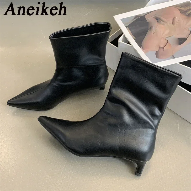 Wedding Fx - Aneikeh New Fashion Pointed Toe Ankle