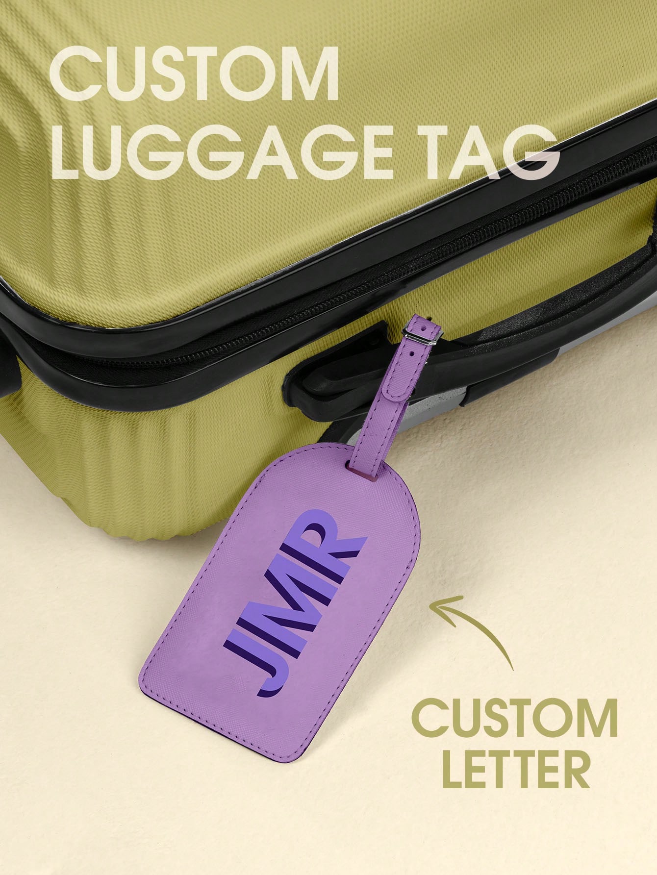 Personalized Initial Luggage T - Wedding Vendor ulasan dan harga