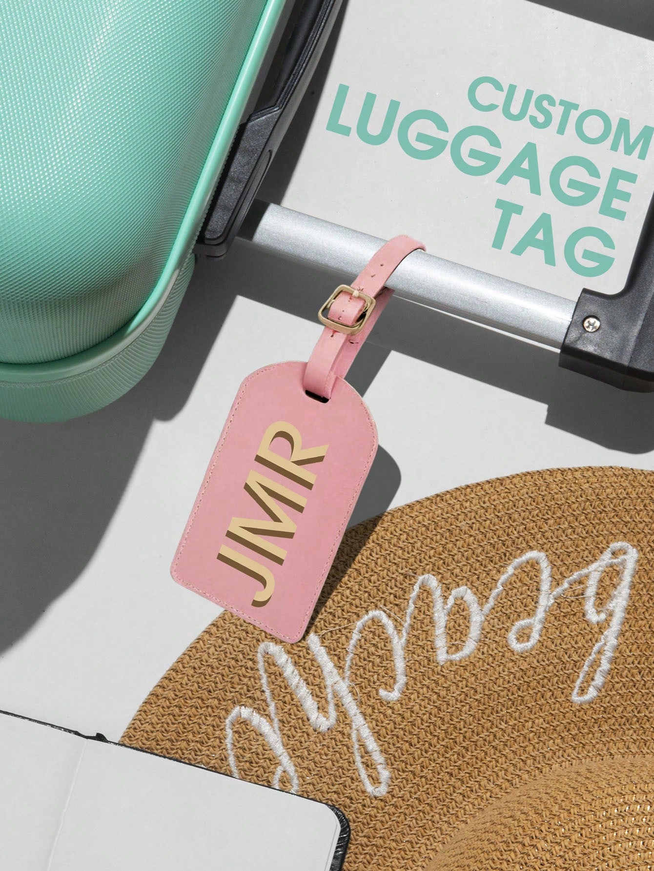 Personalized Initial Luggage T - Wedding Vendor ulasan dan harga