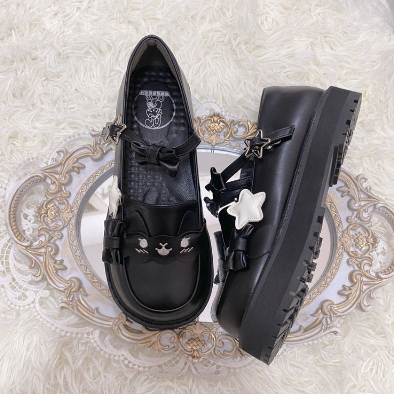 Cute Cartoon Cat Face Platform - Wedding Fx ulasan dan harga