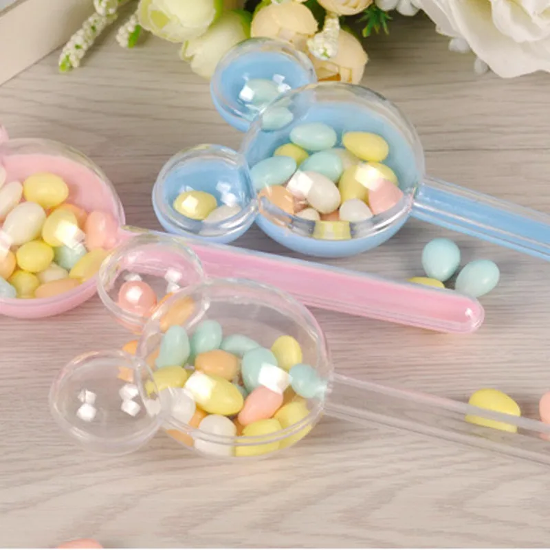 24pcs/lot Plastic Candy Box We - Wedding Favor Box ulasan dan harga