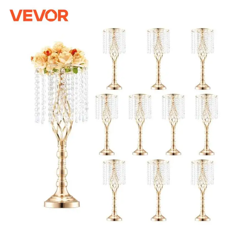 VEVOR Tall Crystal Wedding Flo - Centerpiece Vase Tall ulasan dan harga