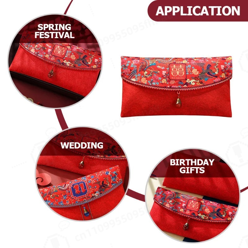 Chinese Style Red Envelopes Re - Wedding Envelopes ulasan dan harga