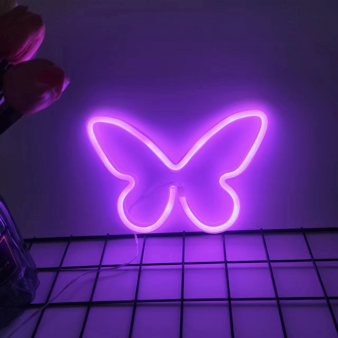 LED butterfly neon lights, USB - Wedding Power Supply ulasan dan harga
