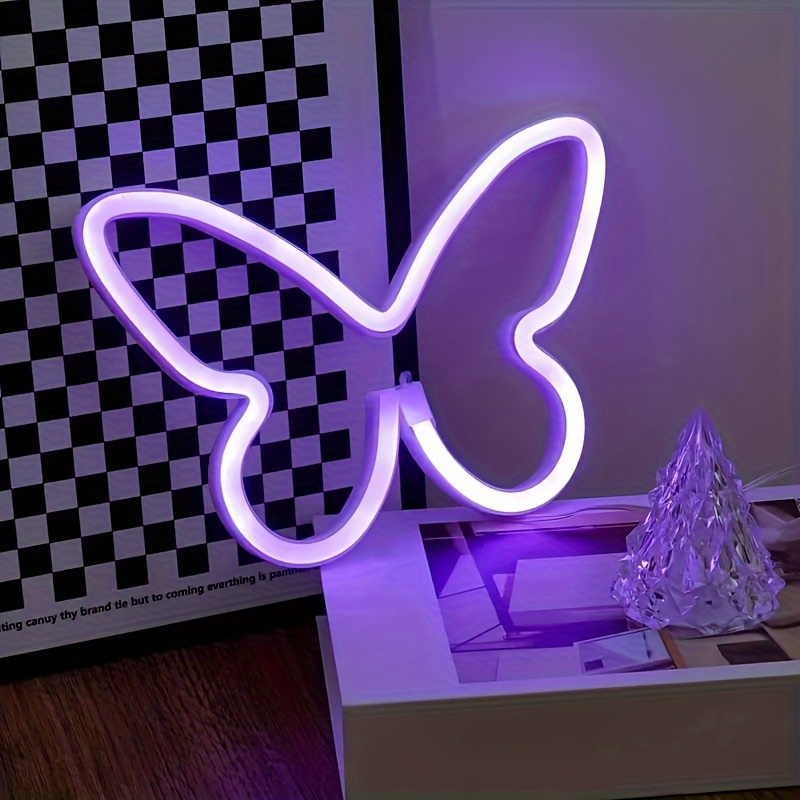 LED butterfly neon lights, USB - Wedding Power Supply ulasan dan harga