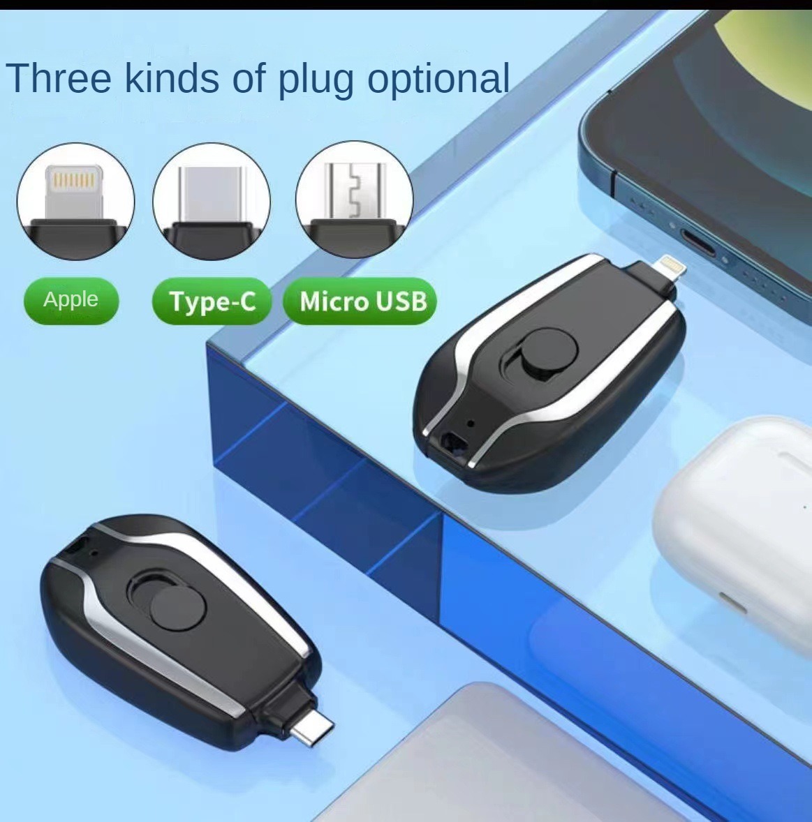 Mini Keychain Power Bank Keych - Wedding Power Supply ulasan dan harga