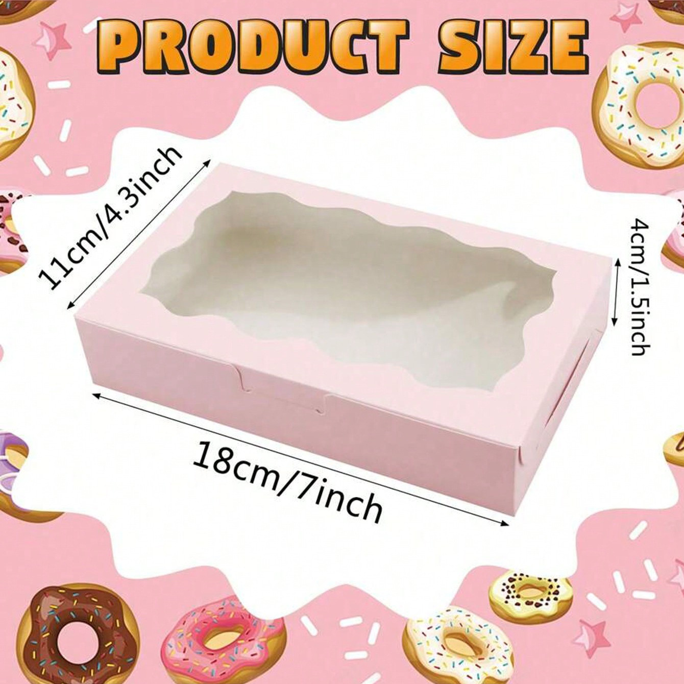 10/30/50Pcs Kraft Paper Cake C - Wedding Supply.Box ulasan dan harga