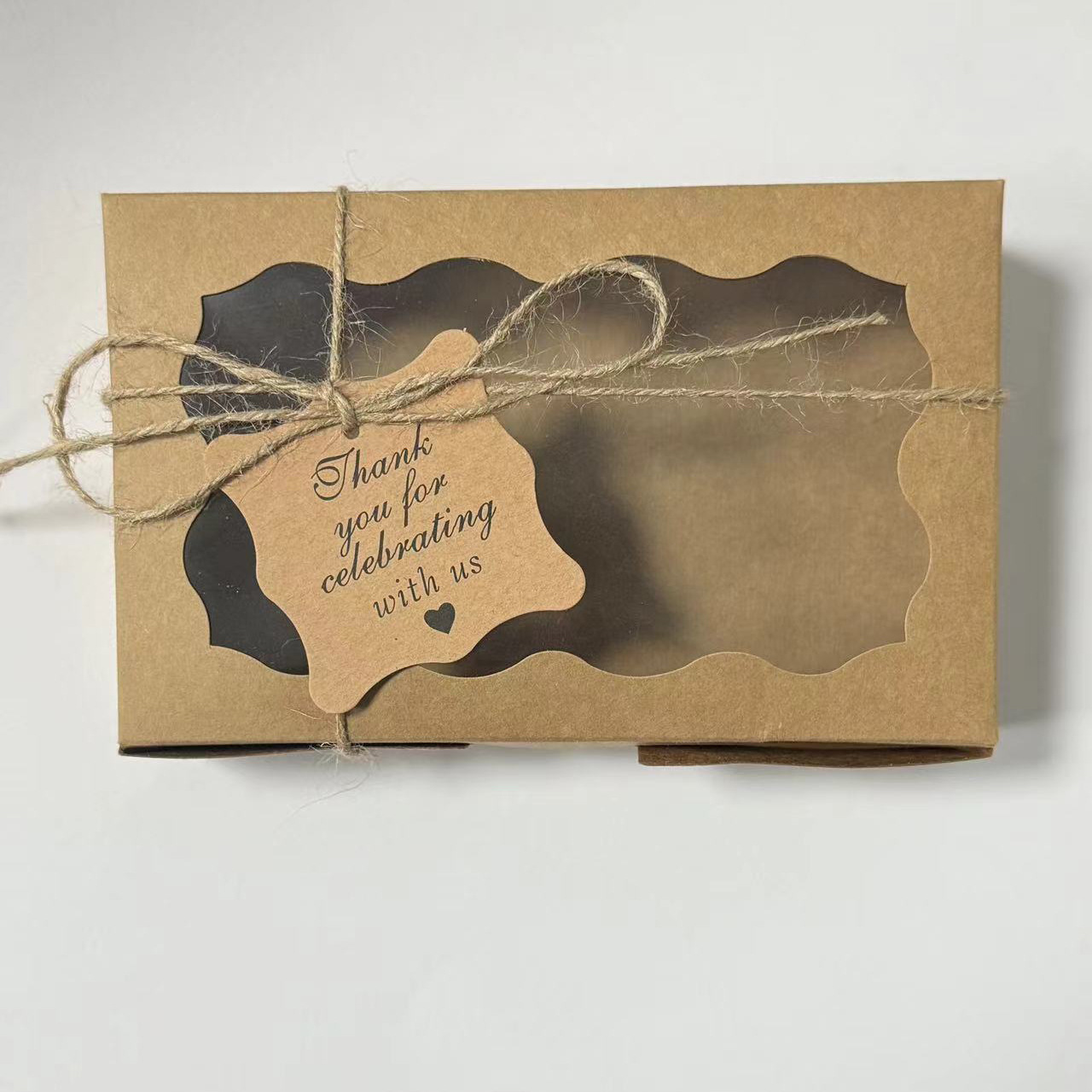 10/30/50Pcs Kraft Paper Cake C - Wedding Supply.Box ulasan dan harga