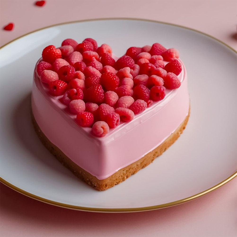 4Pcs Heart Foam Cake Dummy Cak - Wedding Decoration Supply ulasan dan harga