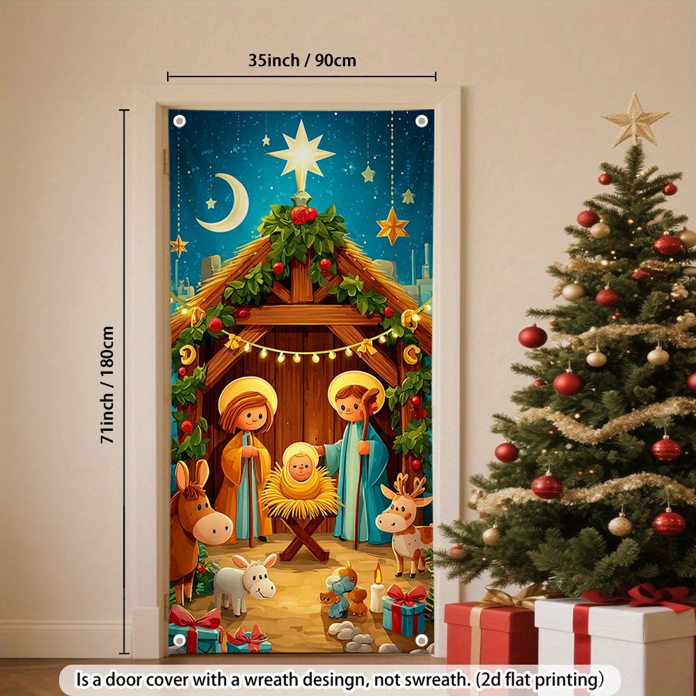 2D door curtain banner, Christ - Wedding Power Supply ulasan dan harga