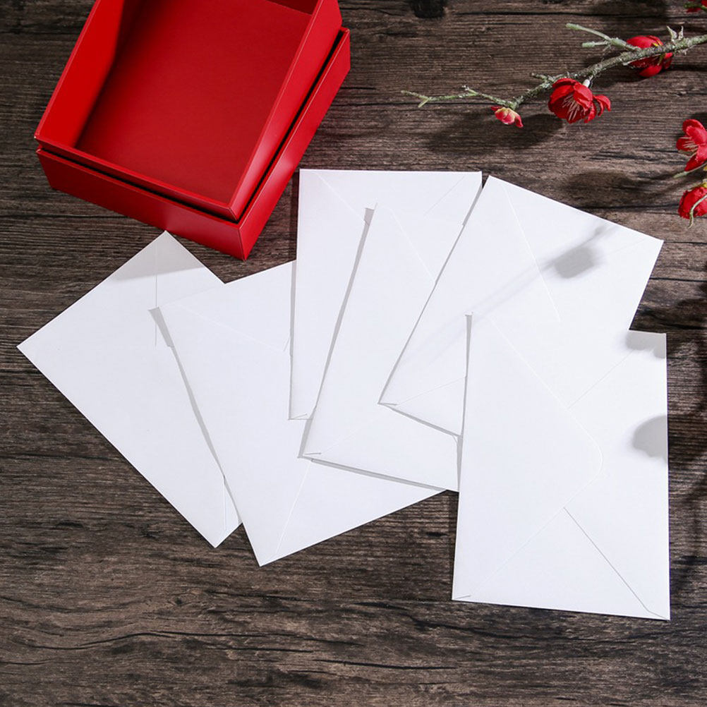 50pcs White B6 Self Sealing Ma - Wedding Envelopes ulasan dan harga