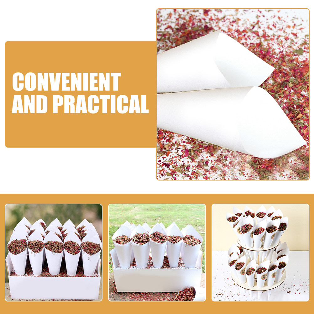 60Pcs Kraft Paper Confetti Con - Papercraft Supply Confetti ulasan dan harga