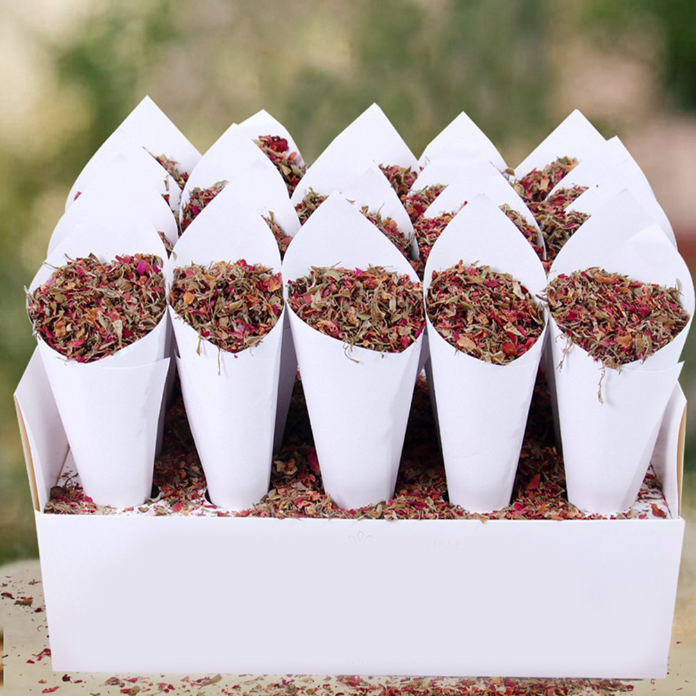 60Pcs Kraft Paper Confetti Con - Papercraft Supply Confetti ulasan dan harga