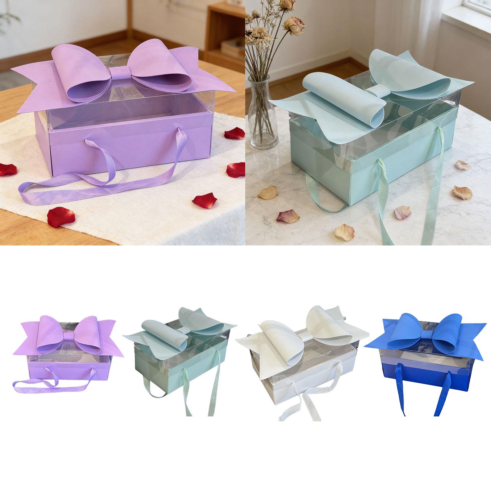 Deluxe Gift Box with Bow Party - Wedding Supply.Box ulasan dan harga