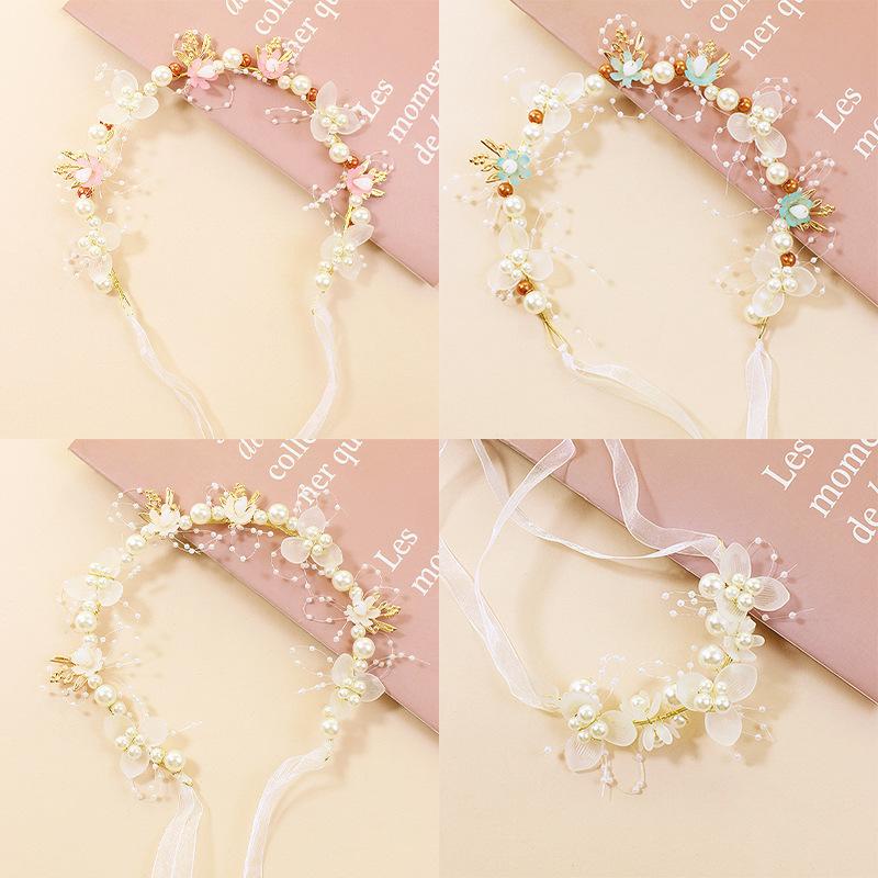 Flower Girl Headpiece Handmade - Wedding Arch Flower ulasan dan harga