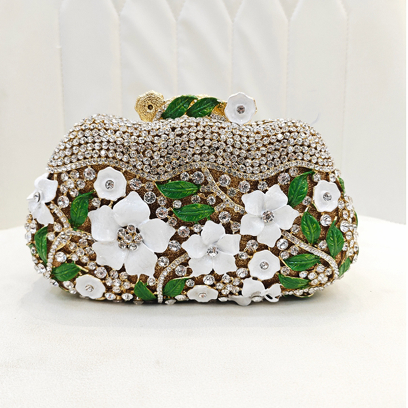 Gold Metal Flower Diamond Even - Wedding Vendor ulasan dan harga