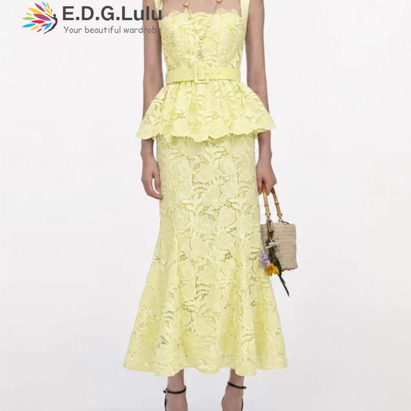 EDGLuLu Vintage Hollow Lace Em - Wedding Lulu ulasan dan harga