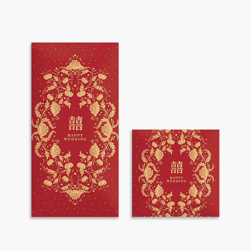 10Pcs Traditional Chinese Wedd - Wedding Envelopes ulasan dan harga