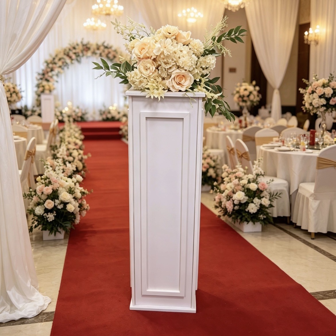 Wedding props PVC European Rom - Supply Wedding Venue ulasan dan harga