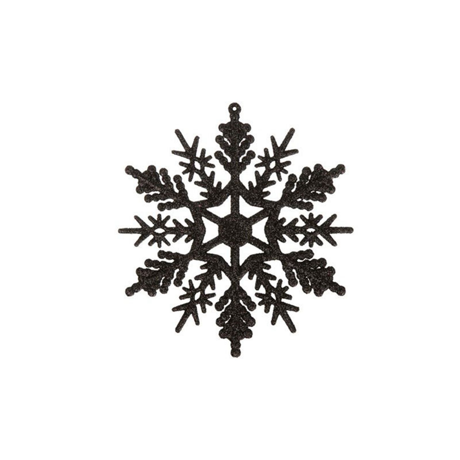 12pcs/set Black Plastic Snowfl - Supply Wedding Venue ulasan dan harga