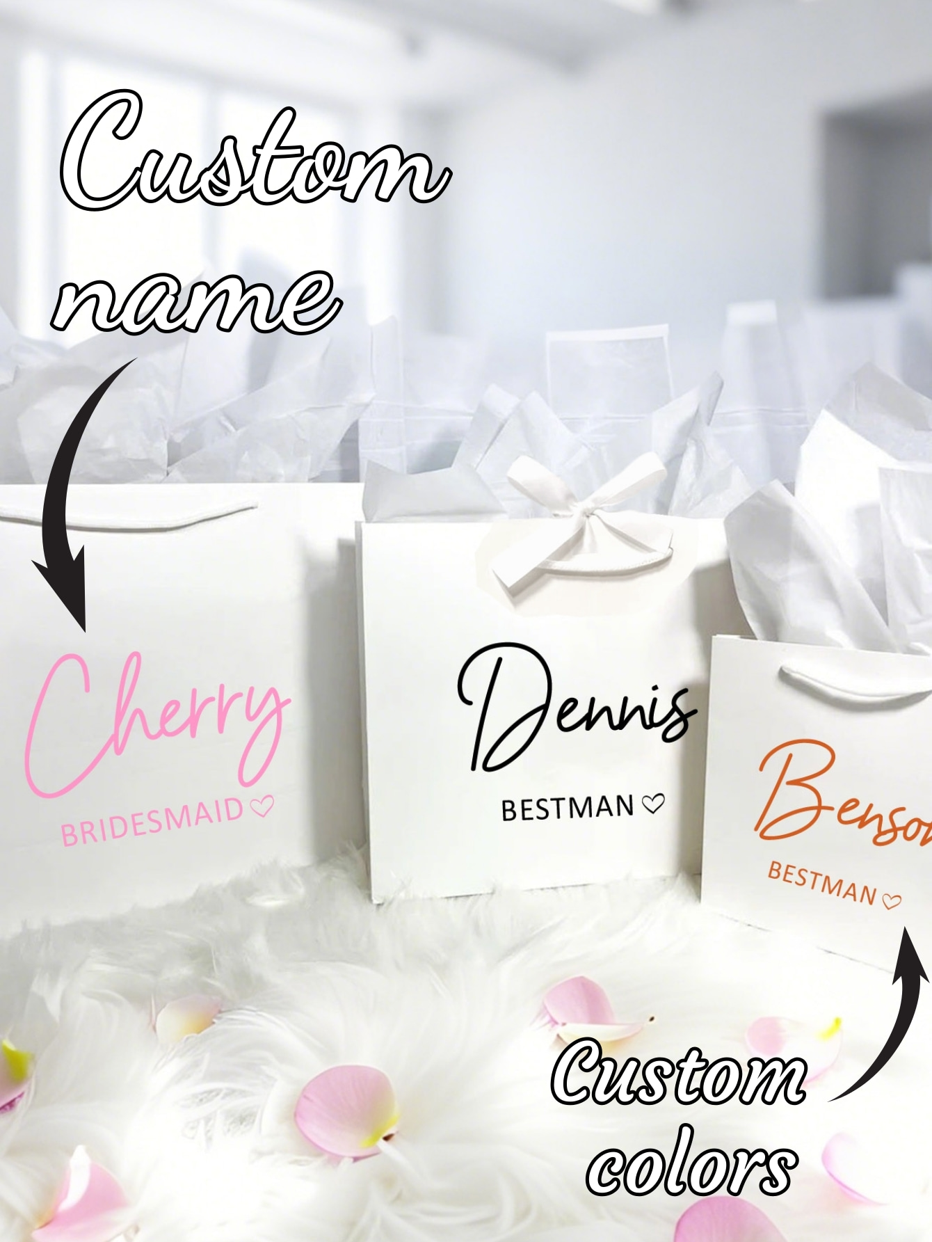 1pc Custom Wedding Bridesmaid  - Wedding Vendor ulasan dan harga