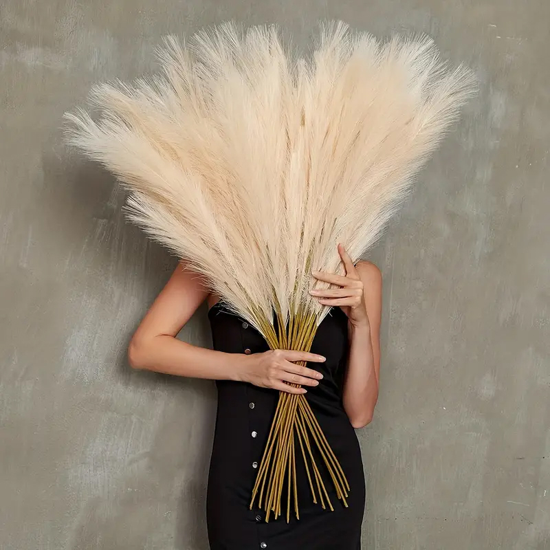 39 Inch Large Pampas Grass Art - Centerpiece Vase Tall ulasan dan harga