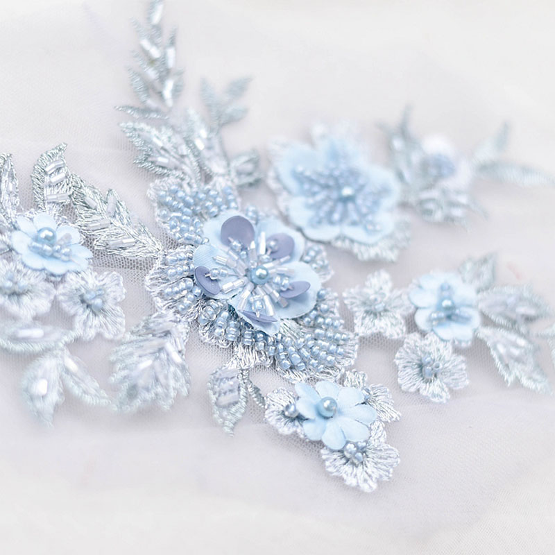 Fashion Elegant Beads Embroide - Wedding Lulu ulasan dan harga