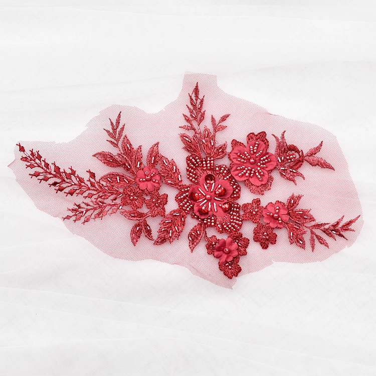 Fashion Elegant Beads Embroide - Wedding Lulu ulasan dan harga