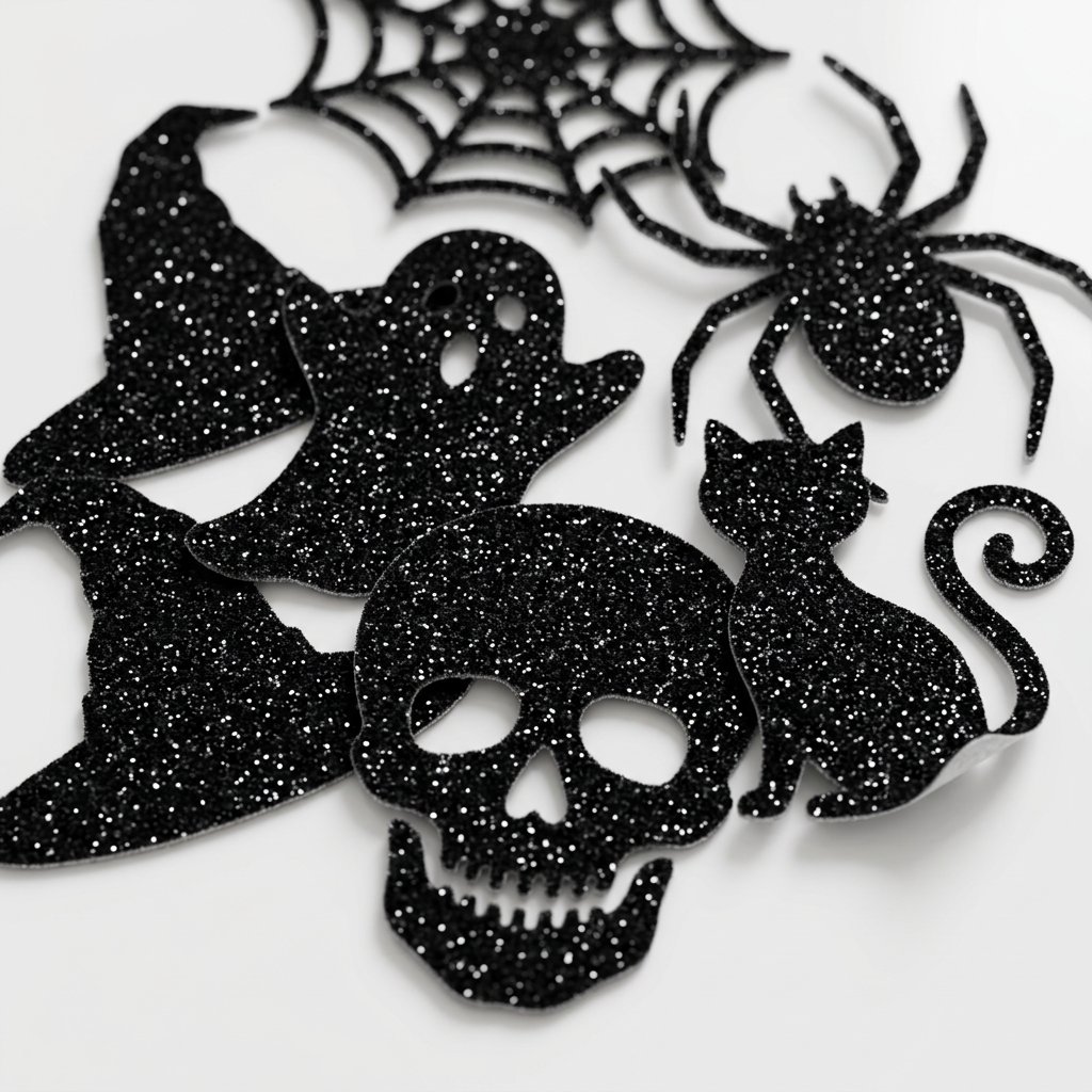 Halloween Confetti 120Pcs Glit - Papercraft Supply Confetti ulasan dan harga
