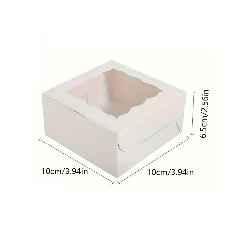 10Pcs Kraft Paper Cake Candy B - Wedding Favor Box ulasan dan harga