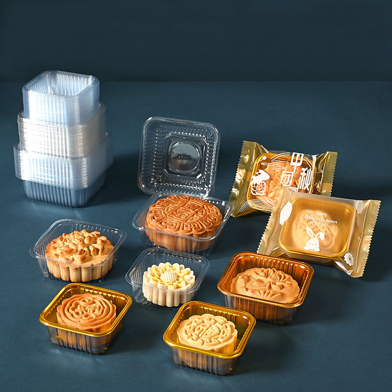 100pcs Mooncake Plastic Tray P - Wedding Supply.Box ulasan dan harga