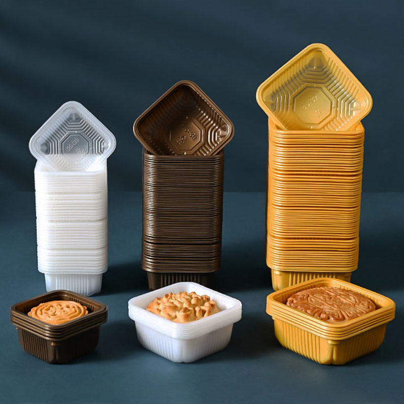 100pcs Mooncake Plastic Tray P - Wedding Supply.Box ulasan dan harga