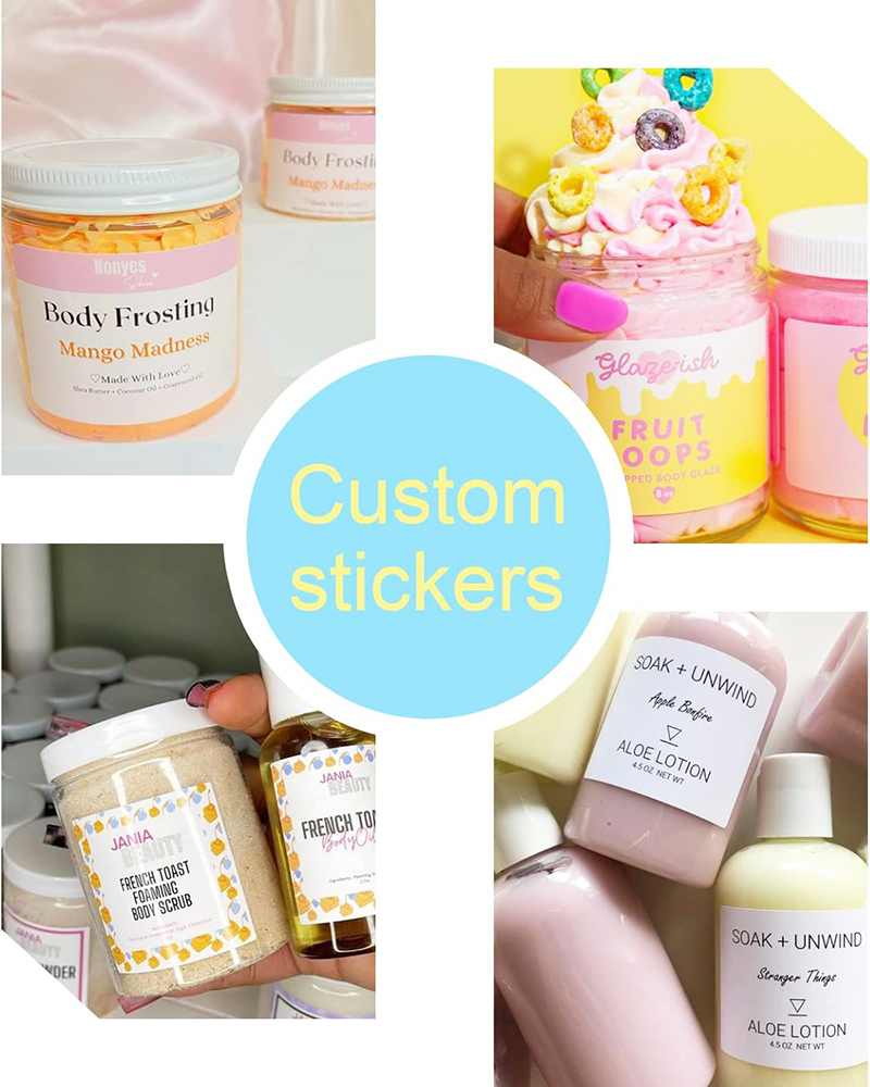 200PCS Custom Square Stickers  - Wedding Favor Box ulasan dan harga