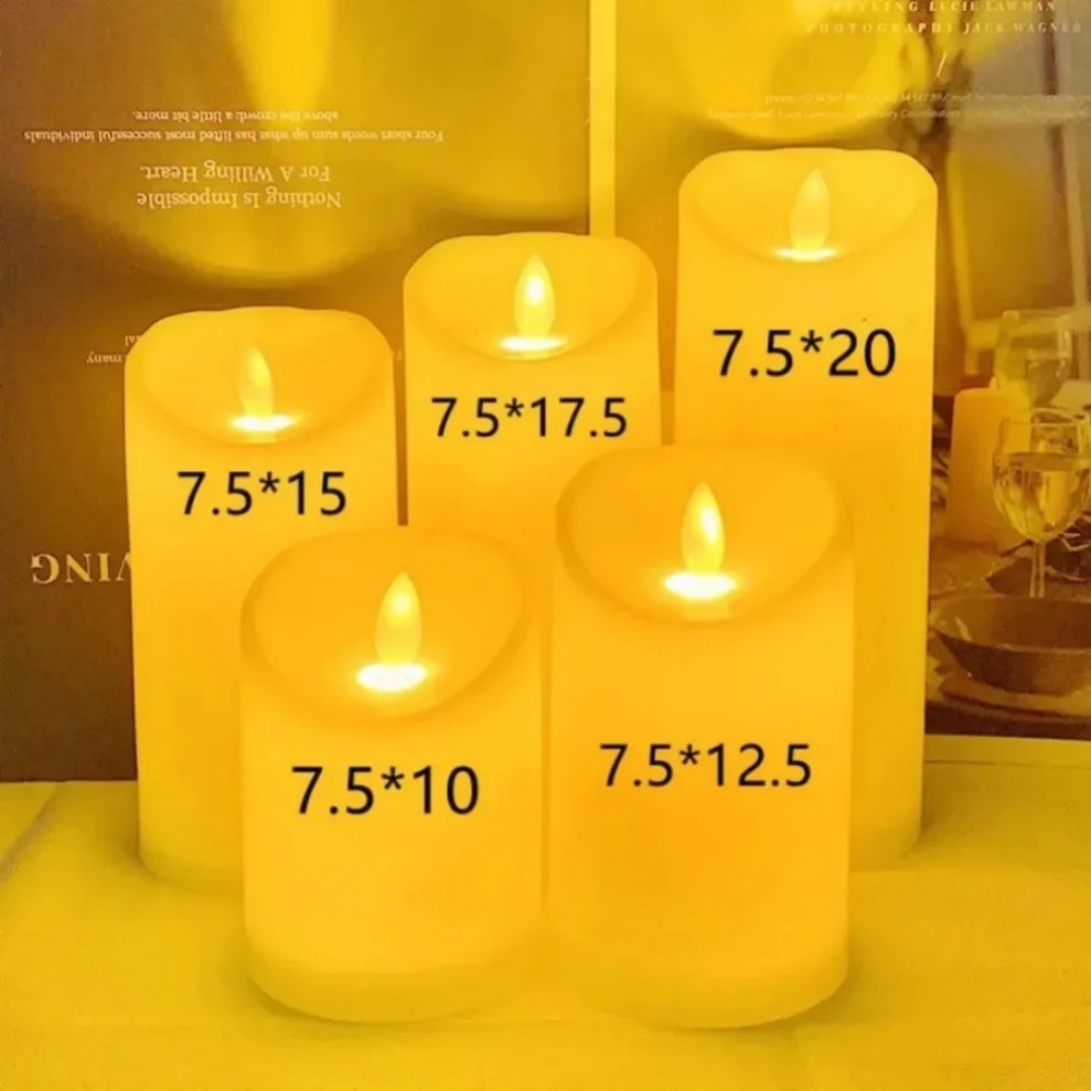 LED Electric Candle Lamp Swing - Wedding Power Supply ulasan dan harga