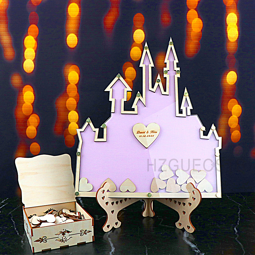 Personalized  Castle Guest Boo - Wedding Favor Box ulasan dan harga