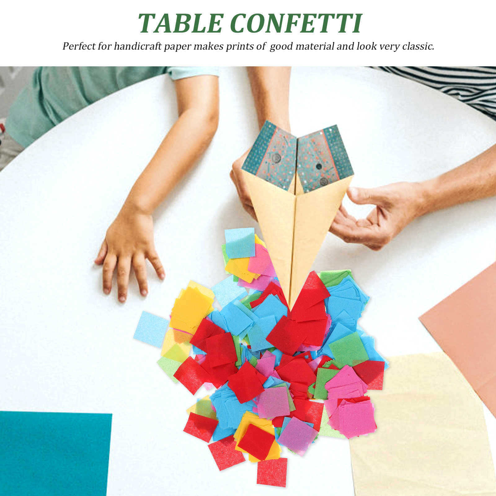 1 Bag Tissue Paper Squares Cra - Papercraft Supply Confetti ulasan dan harga