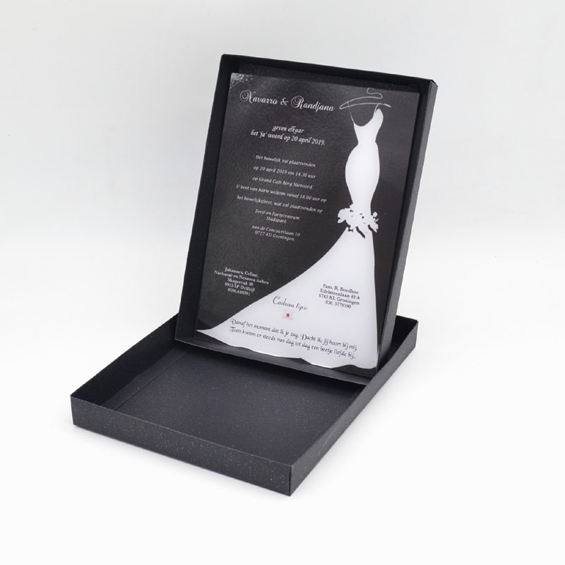 custom laser cut  wedding invi - Wedding Supply.Box ulasan dan harga