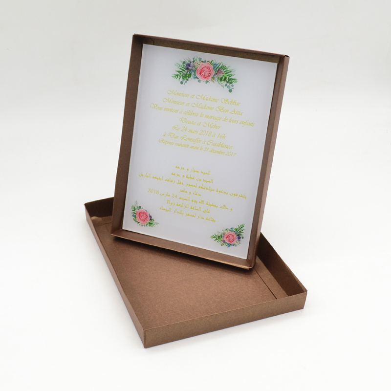 custom laser cut  wedding invi - Wedding Supply.Box ulasan dan harga