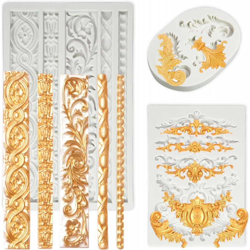 3 Bag Baroque-style silicone m - Wedding Vendor ulasan dan harga